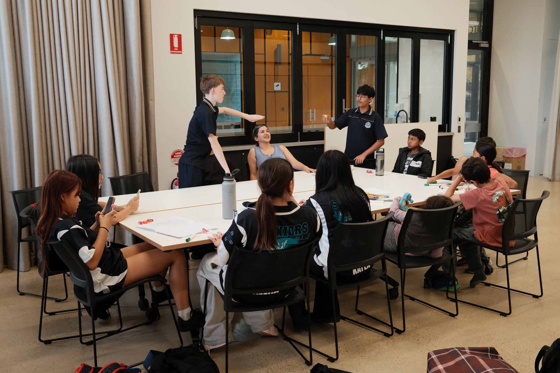 Youth group discussion
